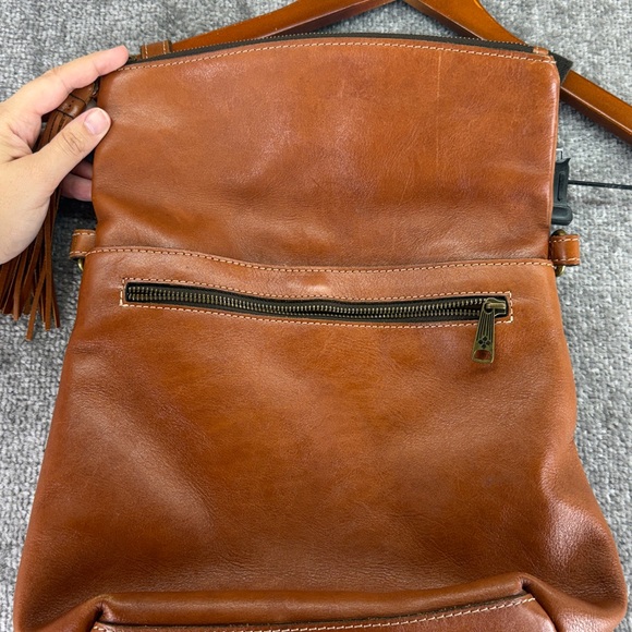 Patricia Nash Luzille Backpack Brown Leather Convertible Crossbody Purse Bag main image 10